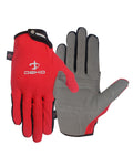 Workout Exercise Red Gloves, Full Finger Gloves for Men Women Cycling, GYM CrossFit - outgearsfitness