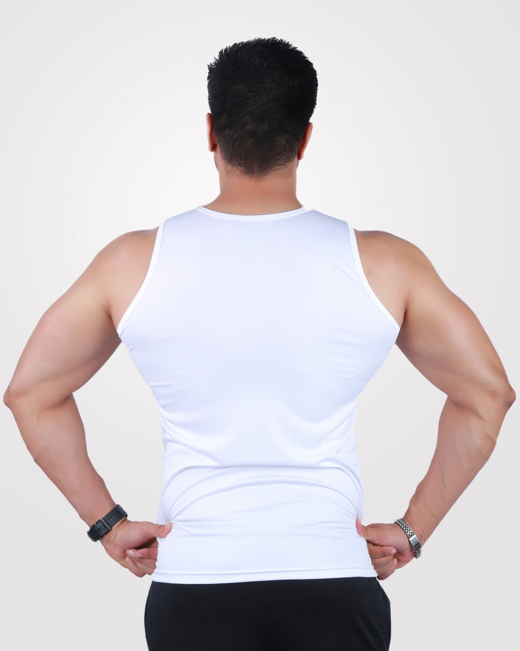 Mens Sando White Dri-Fit - outgearsfitness