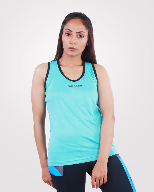 Women’s Tank Top Turquoise Drifit