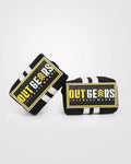 Gym Wrist Wraps 18 Inch Black White - outgearsfitness