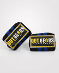 Gym Wrist Wraps 18 Inch Black Blue - outgearsfitness