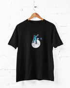 Women’s Astronaut T Shirt Half Sleeves - Outgears Fitness
