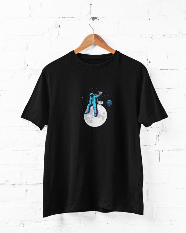 Women’s Astronaut T Shirt Half Sleeves