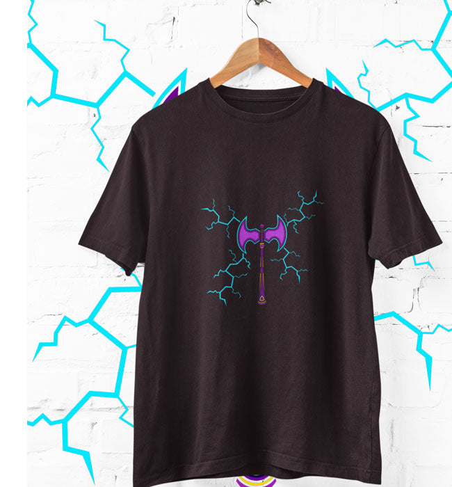 Men’s Thunder Axe T Shirts Half Sleeves - Outgears Fitness