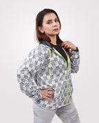 Zumba Jacket All Over Print Zip Up Jacket - Outgears Fitness