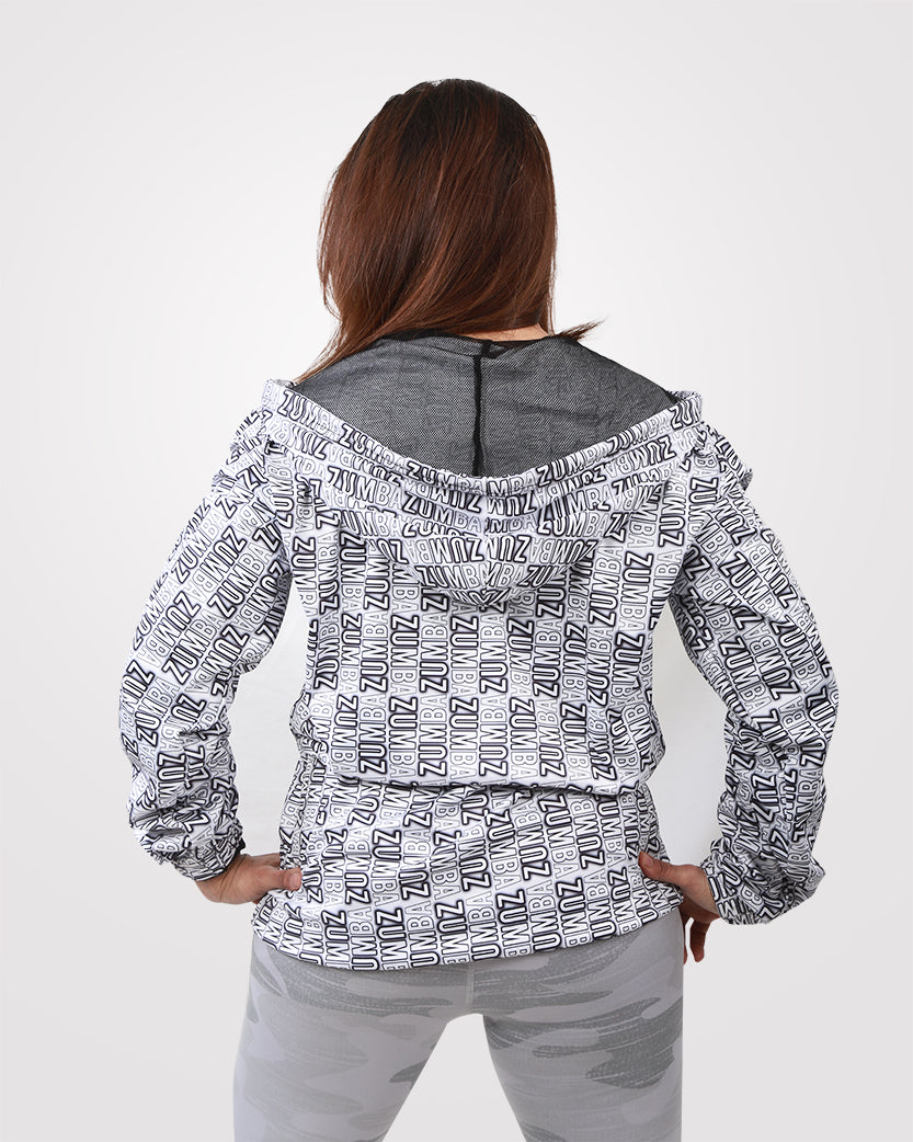 Zumba Jacket All Over Print Zip Up Jacket - Outgears Fitness