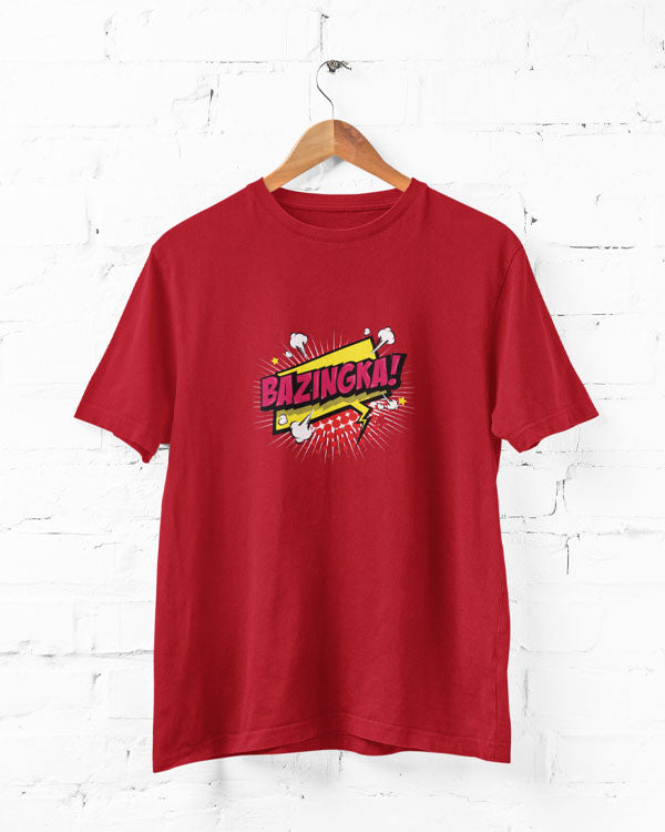 Men’s Bazingka T Shirts Half Sleeves - Outgears Fitness
