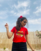 Women’s Bazingka T Shirts Half Sleeves - Outgears Fitness