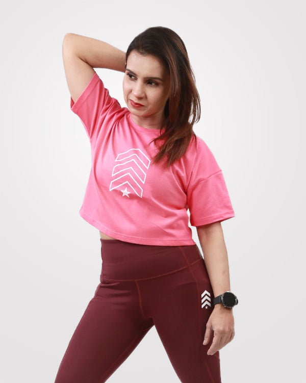 Crop Tee Pink