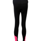 Women’s Cycling Padded Tights in Pink & Purple Stripes - outgearsfitness