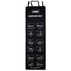 Exercise Yoga Mat Black EVA - outgearsfitness