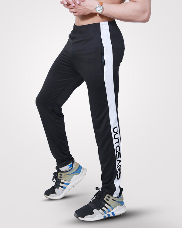 Men's Slim Fit Trouser With White Strip