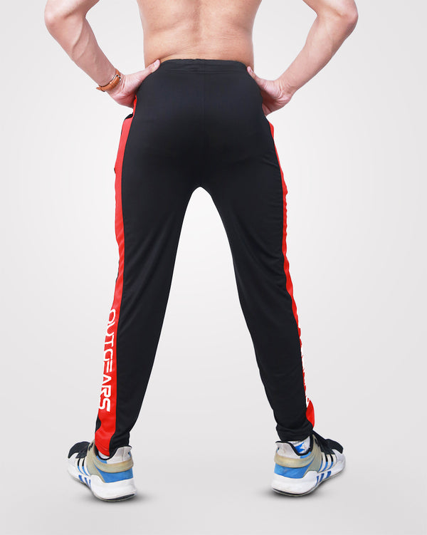 Men's Slim Fit Trouser With Red Strip