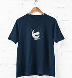 Men’s Moon Lion T Shirts Half Sleeves - Outgears Fitness