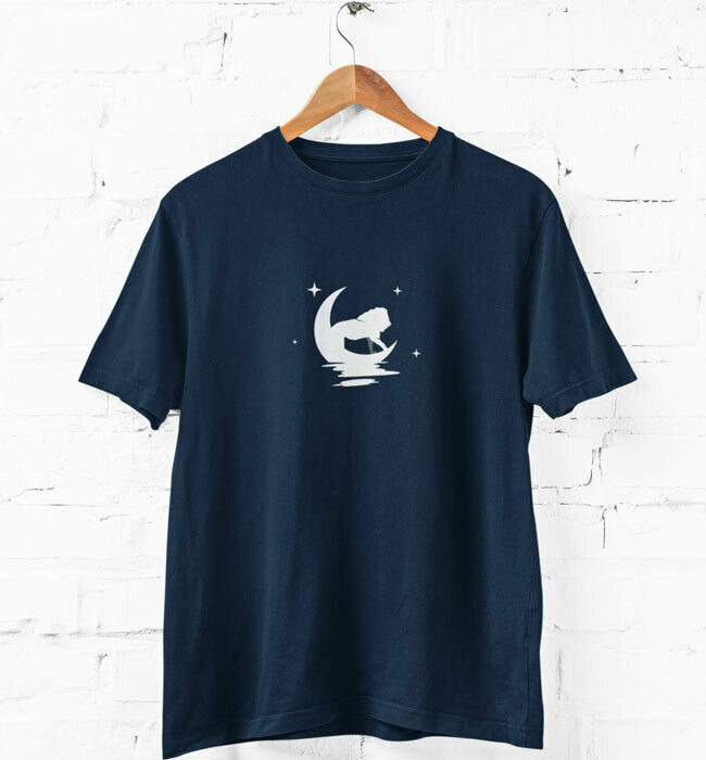 Men’s Moon Lion T Shirts Half Sleeves - Outgears Fitness