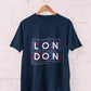 Men’s London T Shirts Half Sleeves - Outgears Fitness