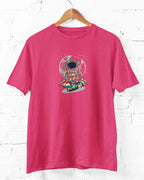 Women’s Meditation In Space T Shirts Half Sleeves - Outgears Fitness