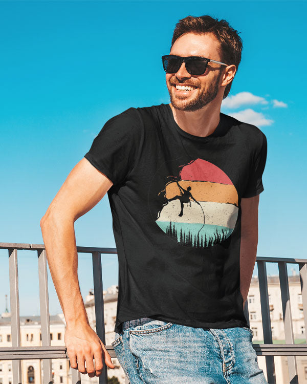 Men’s Mountain Climber T Shirts Half Sleeves