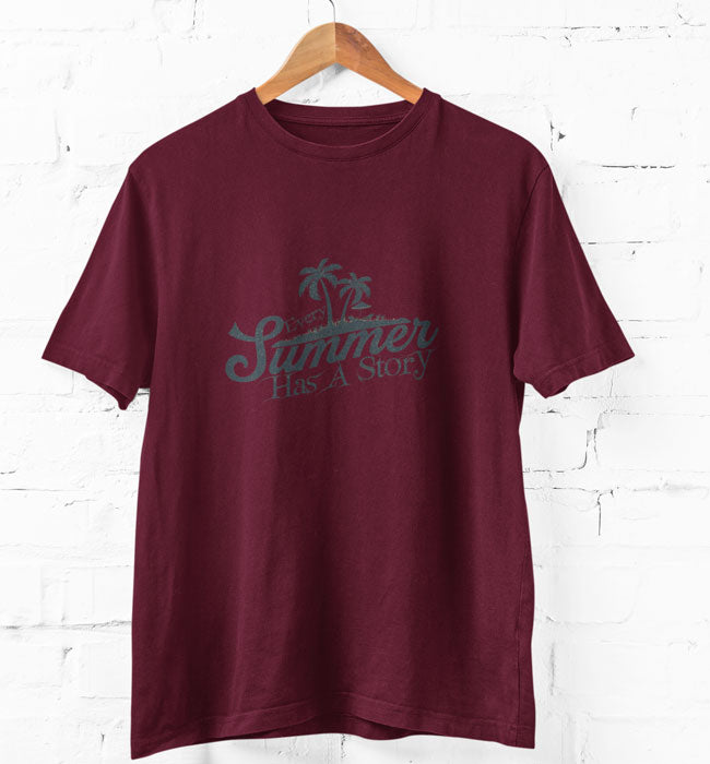 Men’s Every Summer Has A Story T Shirts Half Sleeves - Outgears Fitness