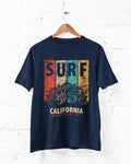 Men’s Surf California T Shirts Half Sleeves - Outgears Fitness