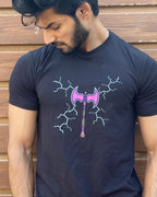 Men’s Thunder Axe T Shirts Half Sleeves - Outgears Fitness