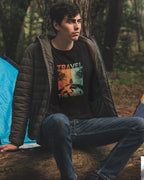 Men’s Travel The World T Shirts Half Sleeves - Outgears Fitness