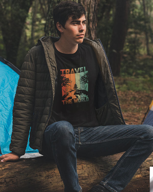 Men’s Travel The World T Shirts
