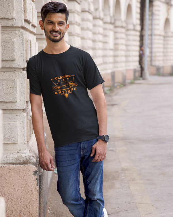 Men’s Vintage Car T Shirts Half