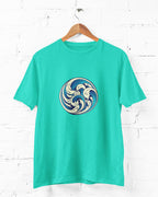 Women’s Waves T Shirt Half Sleeves - Outgears Fitness