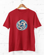 Women’s Waves T Shirt Half Sleeves - Outgears Fitness