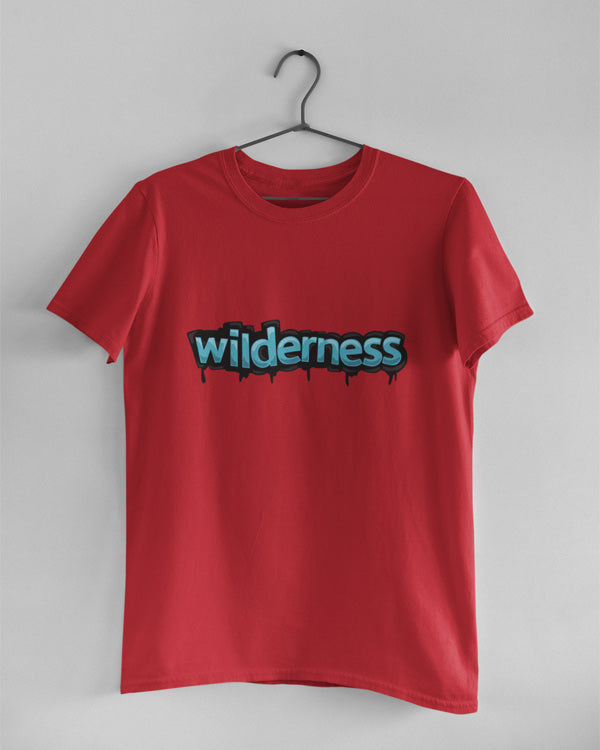 Women’s Wilderness Half Sleeves T Shirt
