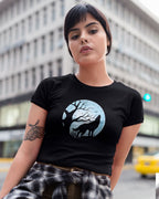 Women’s Wolf T Shirt Half Sleeves - Outgears Fitness