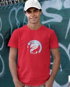 Men’s Wolf T Shirts Half Sleeves - Outgears Fitness