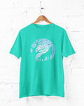 Women’s Wolf T Shirt Half Sleeves - Outgears Fitness