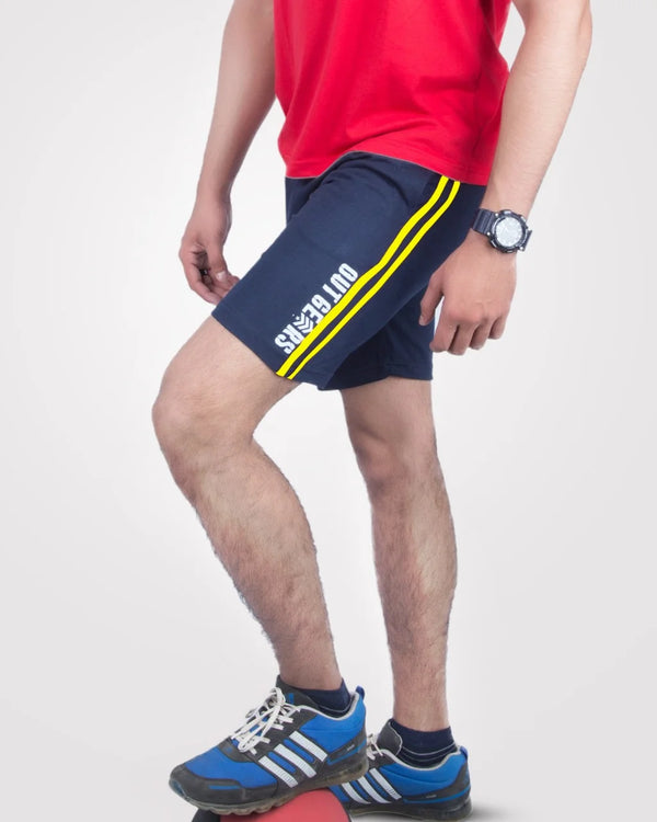 Workout Shorts for Men Yellow